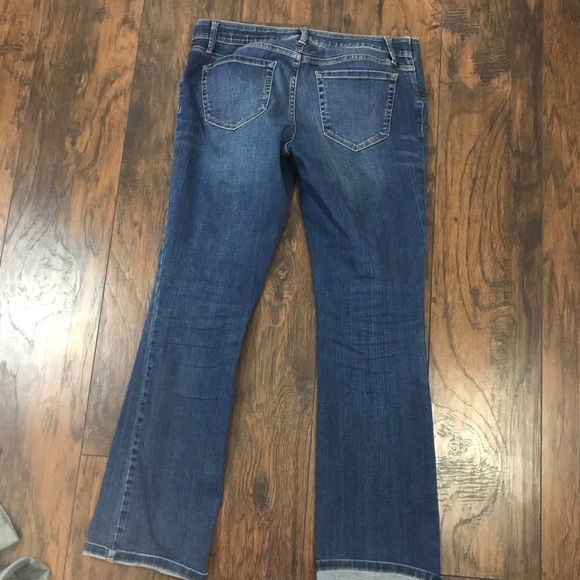 Lot of 3 maternity jeans distressed size 8 - Picture 5 of 14